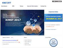 Tablet Screenshot of icnst.com